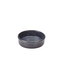 Terra porcelán tapaszos tálka rusztikus kék 13x3.5cm 290ml 12db/krt