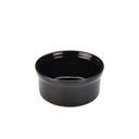 Souffle tálka 9,5cm fekete 12db/krt