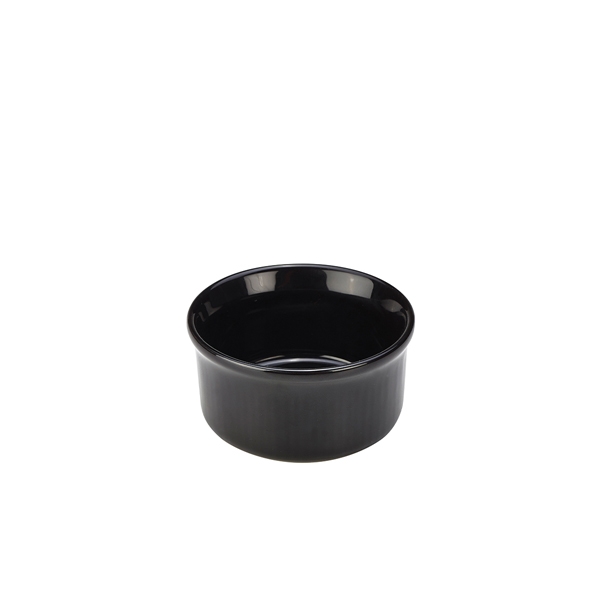 Souffle tálka 6,5cm fekete 12db/krt