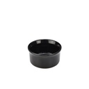 Souffle tálka 6,5cm fekete 12db/krt