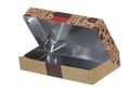 Enjoy Papírdoboz aluminium belsővel 28x15x4,3cm 10kg/krt 131db/krt