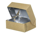 Kraft grilldoboz alumínium belsővel 19x14,5x8cm 128db/krt 10kg