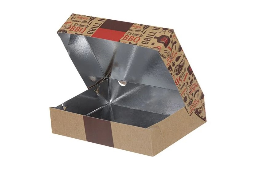 Enjoy Papír grilldoboz alumínium belsővel 22x16x5cm 143db/krt 10kg