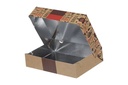 Enjoy Papír grilldoboz alumínium belsővel 22x16x5cm 143db/krt 10kg