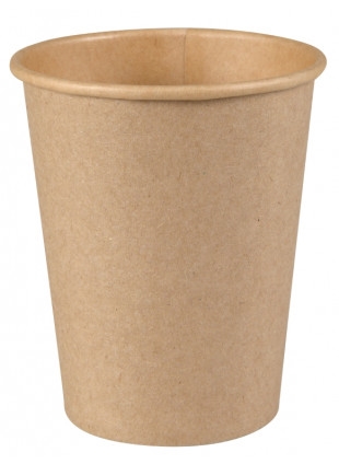 Papírpohár Kraft 240ml O80mm 50db/cs 1000db/krt