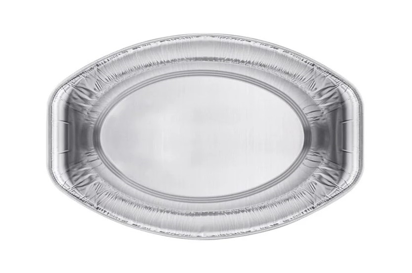 Alu hidegtálas tálca ovális V2 403x264x25mm 160db/krt
