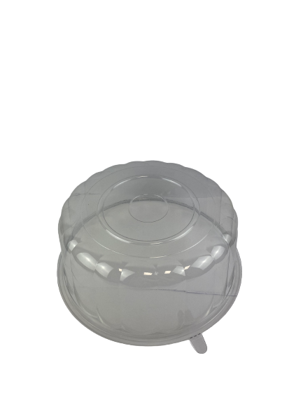 Műanyag fedél O30cm-es fekete tortatartó aljhoz (L-425) (PET) 50db/cs 200db/krt