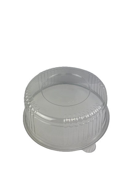Műanyag fedél O21cm-es fekete tortatartó aljhoz (L-405) (PET) 100db/cs 400db/krt