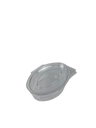 Műanyag összecsukható ovális imbisz 30ml (PET) 100db/cs 1000db/krt (Legolcsóbb)