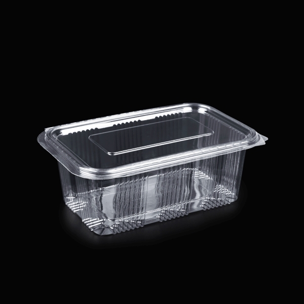 Műanyag összecsukható doboz 1000ml (PET) 193x127x70mm 100db/cs 600db/krt