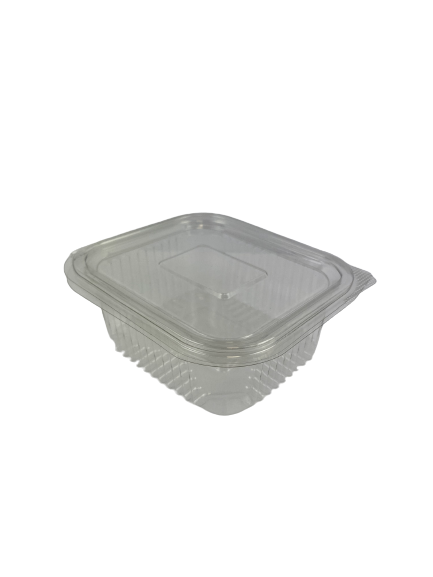 Műanyag összecsukható doboz 250ml (PET) 104,5x122,5x43mm 100db/cs 1000db/krt