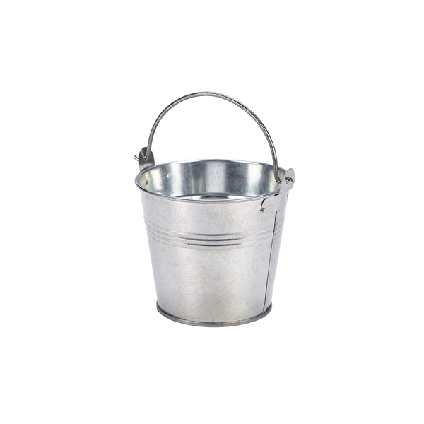 Galvanizált tálaló vödör füles 10cm 12db/krt.