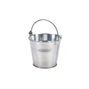Galvanizált tálaló vödör füles 10cm 12db/krt.