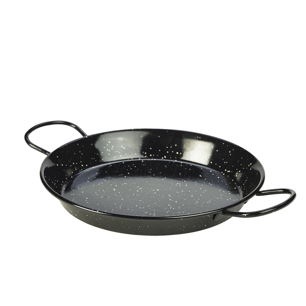 Zománcozott paella tál füles 26x3,5cm 6db/cs