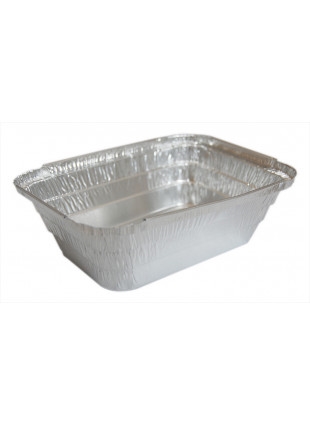 Alutál szögletes 940ml 202x137x59mm 100db/cs 1000db/krt (W)