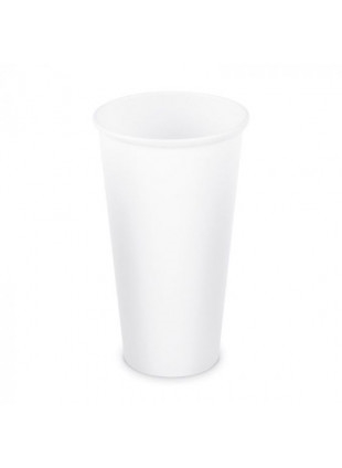 Papírpohár fehér 610ml O90mm 50db/cs 800db/krt (W) (EU jelölt)
