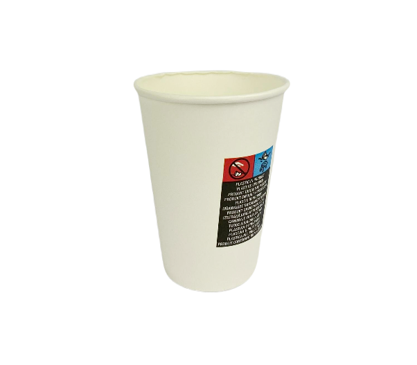 Papírpohár fehér automatába 180ml  (O70mm) 90db/cs 2700db/krt (W) (EU jelölt)