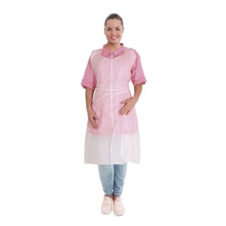 Kötény egyszer használatos 80x125cm PE 50db/cs 10cs/krt (W)