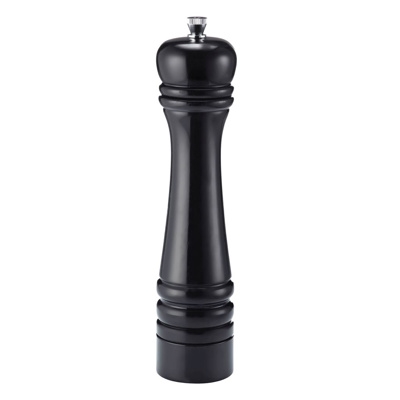 Fa só- és borsörlő 24cm fekete 4db/csom.