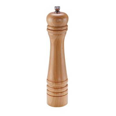 Fa só- és borsörlő 24cm natúr 4db/csom.