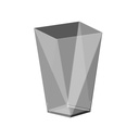 Diamond tálka víztiszta nagy 6,9x6,9cm 175ml 12db/cs 240db/krt