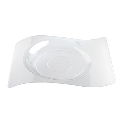 FORMA tálka víztiszta 220 x 180 mm (PS) 12db/cs, 180db/krt. Kifutó