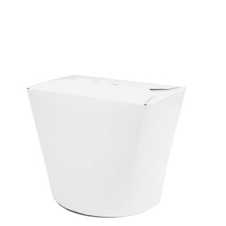 Fehér tésztás doboz 500ml 16oz 50db/cs 500db/krt (A)