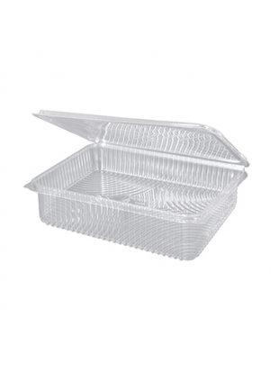 Műanyag összecsukható doboz 1,5L (215x165x55mm) 25db/cs 250db/krt Helyette: L-112