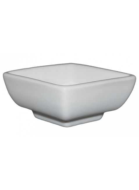 Tálka szögletes  porcelán 1dl 8x8cm 12db/krt 48db/gyűjtő