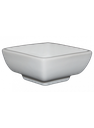 Tálka szögletes  porcelán 1dl 8x8cm 12db/krt 48db/gyűjtő