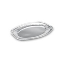 Alu hidegtálas tálca ovális 5 személyes 44,5x29,5cm 100µ 300db/krt