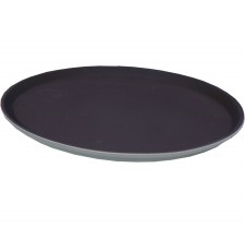 Csúszásmentes kerek tálca (40,5cm)  12db/krt.