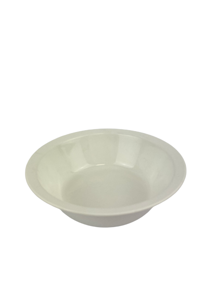 Műanyag gulyástál (19cm) (S) fehér 30db/cs