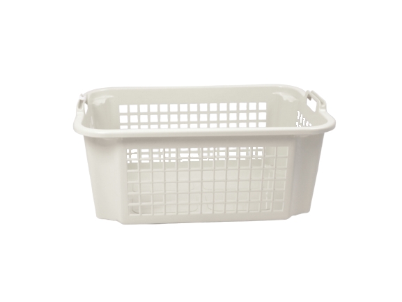 Ruháskosár 40l 59,8x36,6x24,5cm (fehér)
