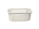 Ruháskosár 40l 59,8x36,6x24,5cm (fehér)