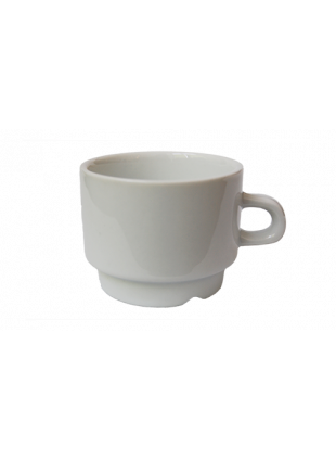 Fehér mokkás csésze (1dl) super white 6db/csomag, 36db/krt