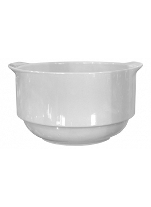 Fehér leveses tál (2,2L) Super White 6db/krt