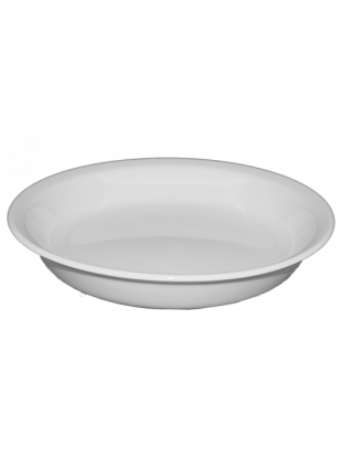 Fehér adagtál (21cm) Super White 6db/csomag, 36db/krt