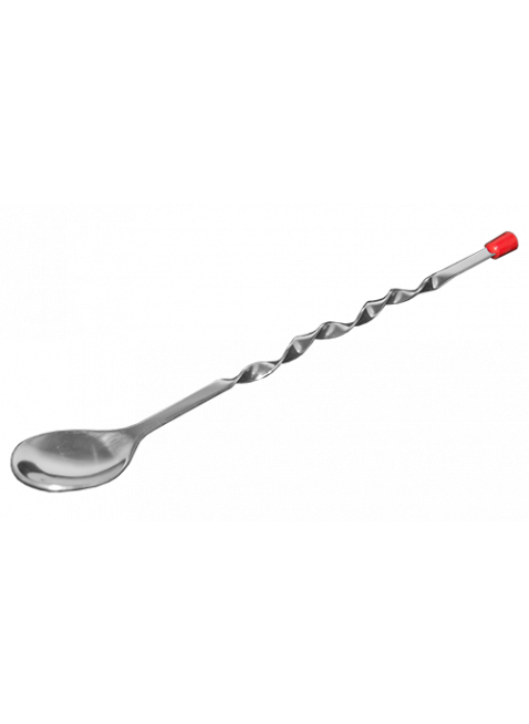 Bárkanál 28cm piros véggel