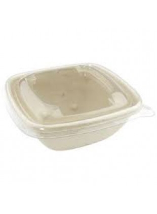 Szögletes tető 375/500ml-es cukornád tálhoz (136x136mm) 50db/cs 500db/krt