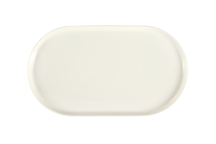 Chopin Alumilite Ovális Tányér 28cm (Alsó mázzal)
