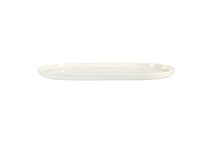Chopin Alumilite Ovális Tányér 18cm (Alsó mázzal)