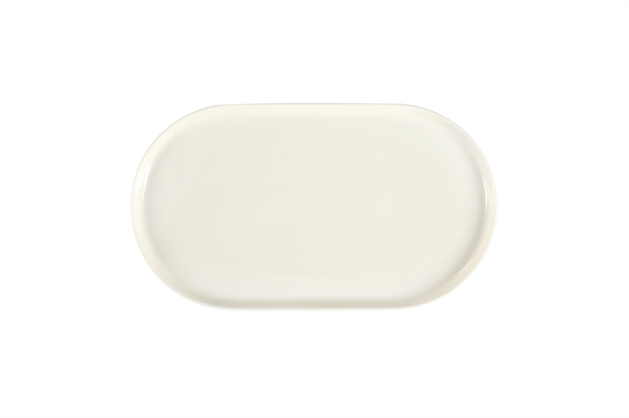 Chopin Alumilite Ovális Tányér 18cm (Alsó mázzal)