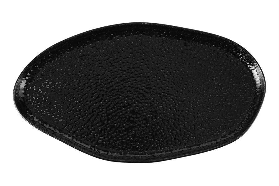Ethos Black Moss Ovális Tányér 32cm