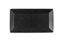 Ethos Black Moss Ovális Tányér 13x23cm
