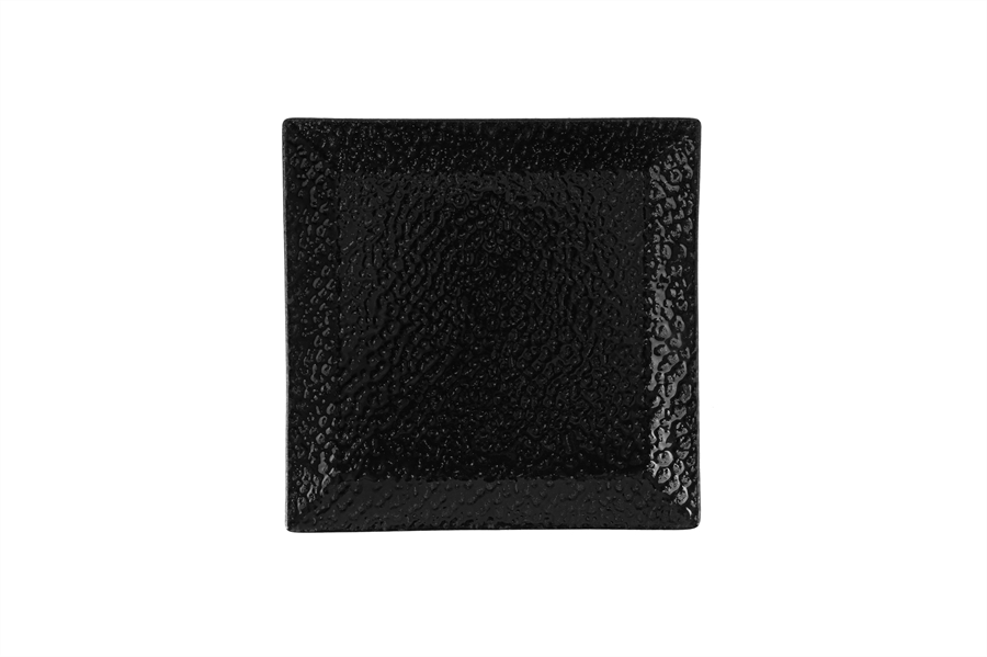 Ethos Black Moss Lapos Tányér 19x19cm