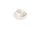 Aida Tálka Formájú Kávés Csésze & Peremes Csészealj 90ml 12db/krt