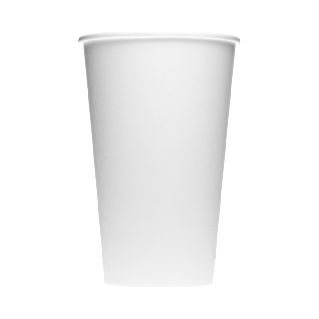 [SP16/5937EU] Papírpohár fehér 400ml  (O90mm) 50db/cs 1000db/krt (HUH) (EU jelölt)