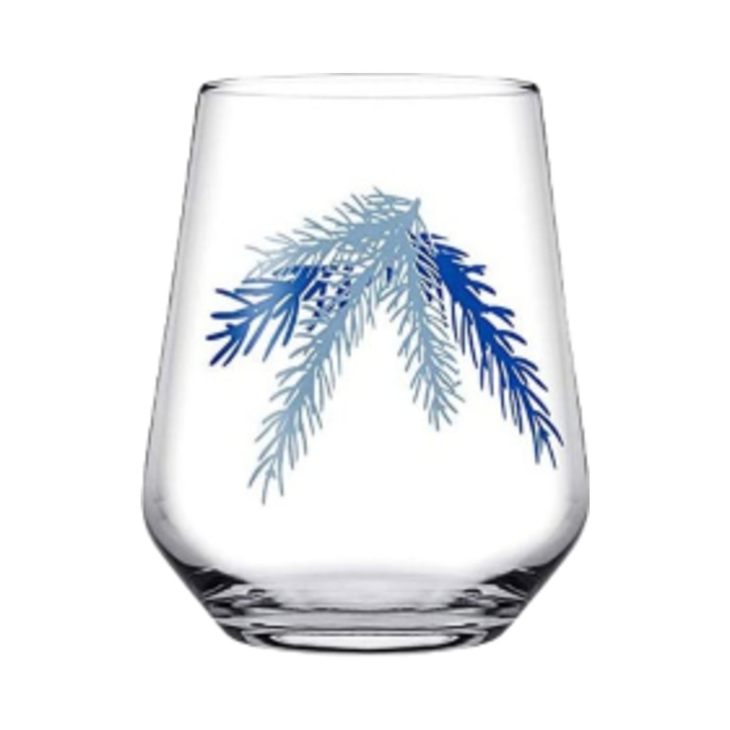 [41536] Allegra fenyőmintás long-drinkes pohár 425ml (41536) 24db/krt