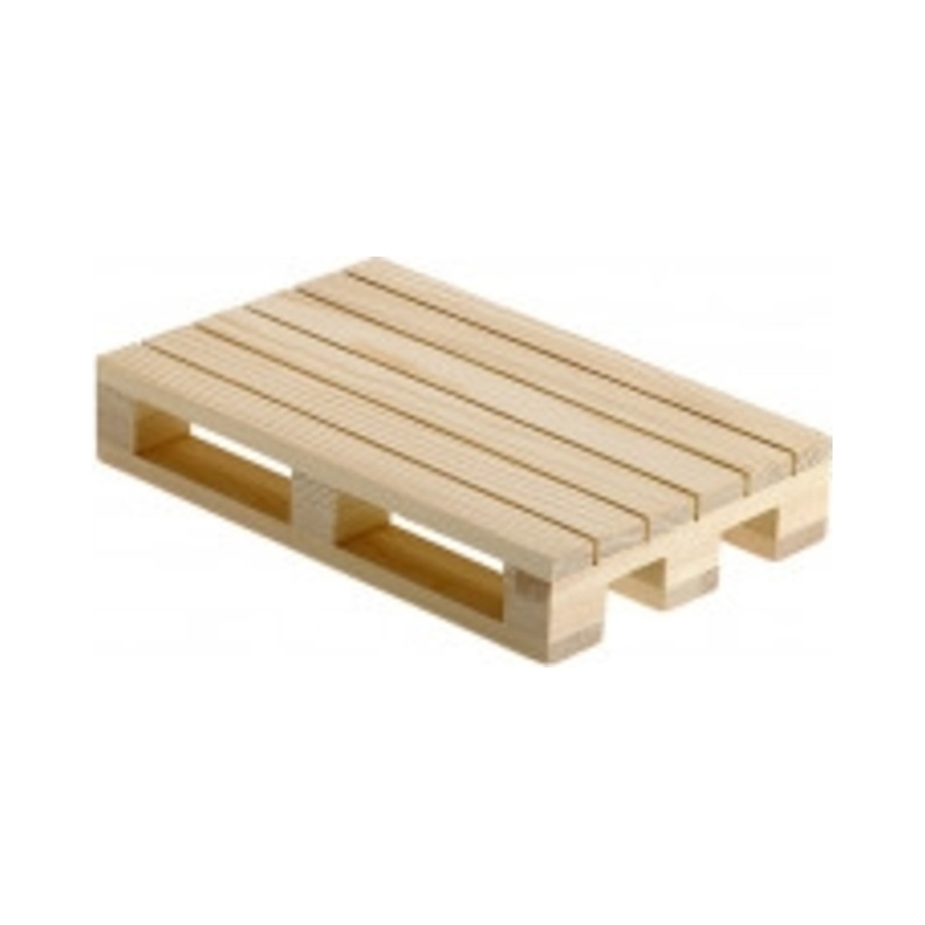 [S0201] Mini szervírozó raklap 20x12x3,5cm 24db/krt.